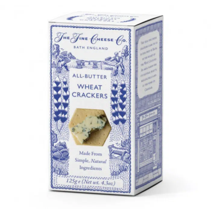 All butter wheat crackers