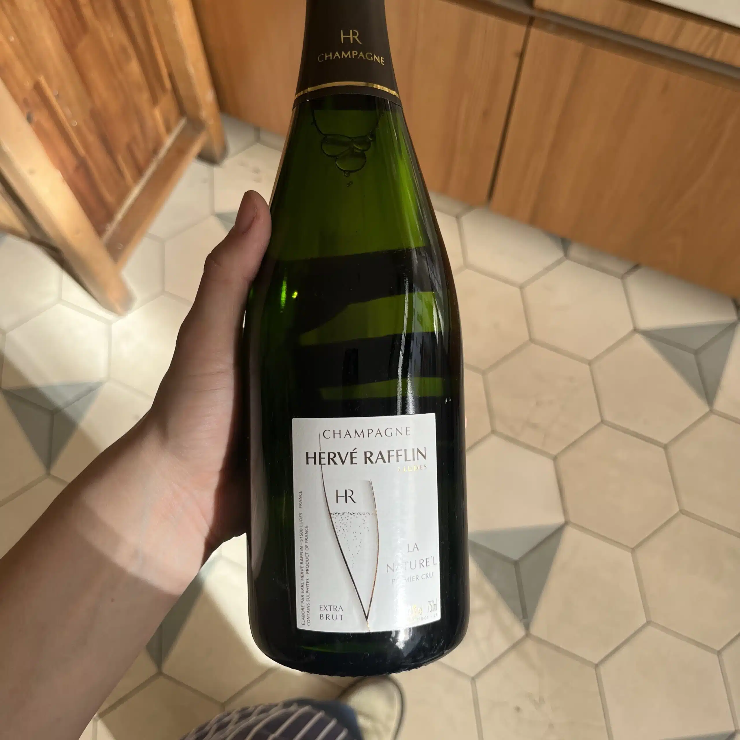 Champagne extra-brut 1er cru - Hervé Rafflin